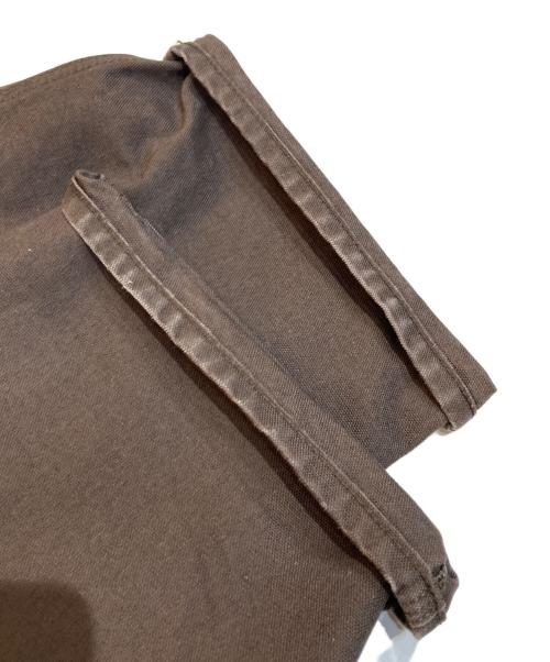 stussy（ステューシー）stussy (ステューシー) コットンキャンバス リラックスフィット カーペンターパンツCARPENTER PANT CANVAS ブラウン サイズ:28の古着・服飾アイテム