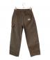 stussy (ステューシー) コットンキャンバス リラックスフィット カーペンターパンツCARPENTER PANT CANVAS ブラウン サイズ:28：20000円