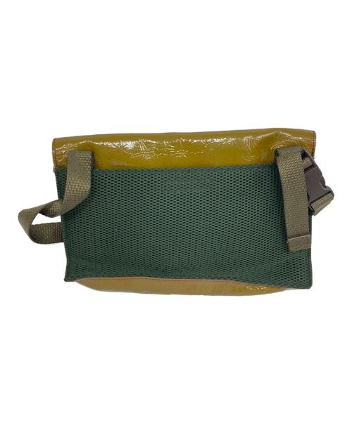 MIU MIU（ミュウミュウ）MIU MIU (ミュウミュウ) エナメルショルダーバッグ オリーブ サイズ:なしの古着・服飾アイテム