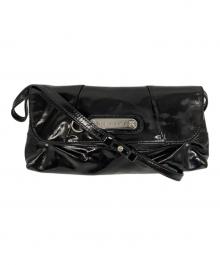 CELINE（セリーヌ）の古着「パテント ロゴプレート ワンショルダーバッグ」｜ブラック