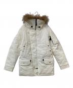 HOUSTONヒューストン）の古着「N-3B フライトジャケット」｜ホワイト