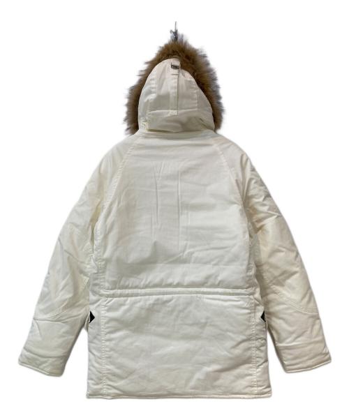 HOUSTON（ヒューストン）HOUSTON (ヒューストン) N-3B フライトジャケット ホワイト サイズ:Sの古着・服飾アイテム