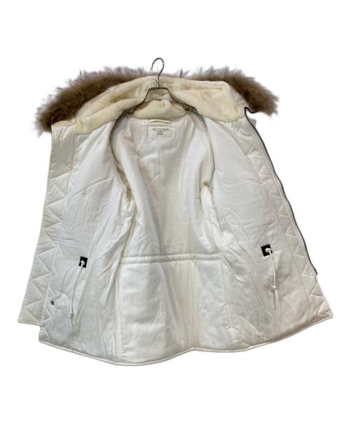 HOUSTON（ヒューストン）HOUSTON (ヒューストン) N-3B フライトジャケット ホワイト サイズ:Sの古着・服飾アイテム