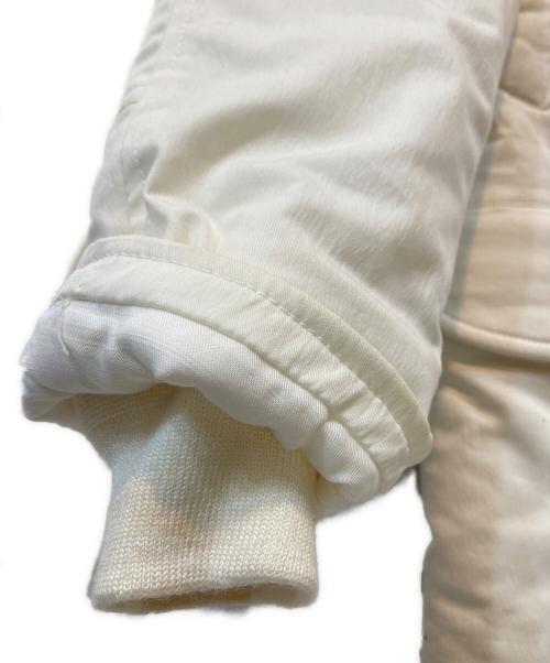 HOUSTON（ヒューストン）HOUSTON (ヒューストン) N-3B フライトジャケット ホワイト サイズ:Sの古着・服飾アイテム