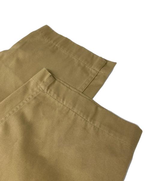 nanamica（ナナミカ）nanamica (ナナミカ) Wide Chino Pants　ワイドチノパンツ ベージュ サイズ:36の古着・服飾アイテム