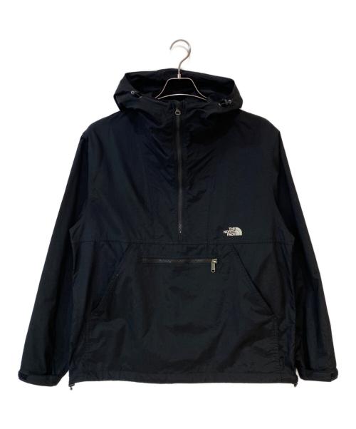 THE NORTH FACE（ザ ノース フェイス）THE NORTH FACE (ザ ノース フェイス) COMPACT ANORAK /コンパクトアノラック/ アノラックパーカー ブラック サイズ:Lの古着・服飾アイテム