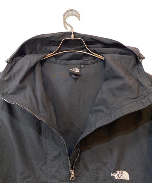 THE NORTH FACE（ザ ノース フェイス）THE NORTH FACE (ザ ノース フェイス) COMPACT ANORAK /コンパクトアノラック/ アノラックパーカー ブラック サイズ:Lの古着・服飾アイテム