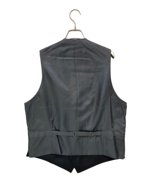 NEWYORKER（ニューヨーカー）NEWYORKER (ニューヨーカー) KEITA MARUYAMA (ケイタマルヤマ) 3ピーススーツ ネイビー×グレー サイズ:48の古着・服飾アイテム