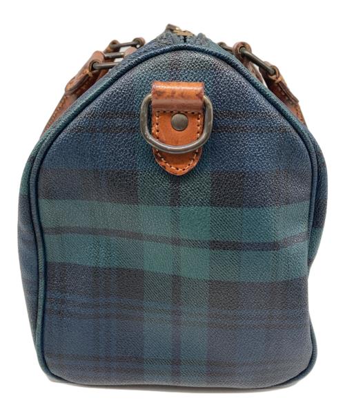 POLO RALPH LAUREN（ポロ・ラルフローレン）POLO RALPH LAUREN (ポロ・ラルフローレン) ブラックウォッチミニボストンバッグ グリーン サイズ:なしの古着・服飾アイテム