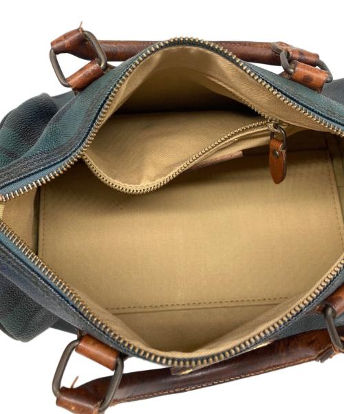 POLO RALPH LAUREN（ポロ・ラルフローレン）POLO RALPH LAUREN (ポロ・ラルフローレン) ブラックウォッチミニボストンバッグ グリーン サイズ:なしの古着・服飾アイテム