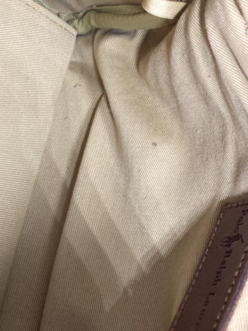 POLO RALPH LAUREN（ポロ・ラルフローレン）POLO RALPH LAUREN (ポロ・ラルフローレン) ブラックウォッチミニボストンバッグ グリーン サイズ:なしの古着・服飾アイテム