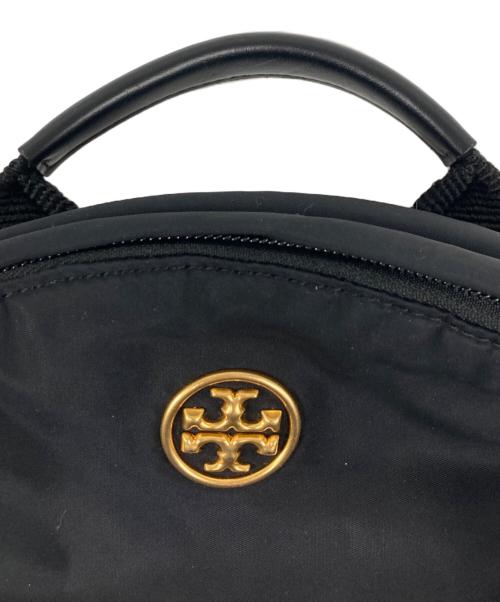 TORY BURCH（トリーバーチ）TORY BURCH (トリーバーチ) PIPER SMALL ZIP BACKPACK/ パイパー スモール ジップ バックパック ブラック サイズ:なしの古着・服飾アイテム