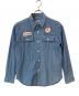 WACKO MARIA（ワコマリア）の古着「チェーン刺繍 シャンブレーワークシャツ」｜インディゴ