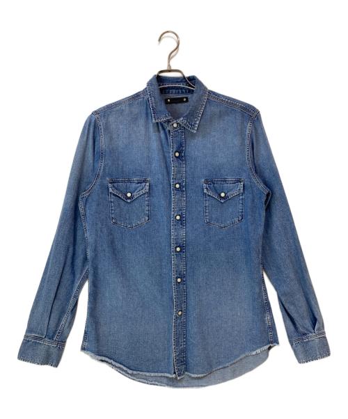 MINEDENIM（マインデニム）MINEDENIM (マインデニム) Denim Western SH USD デニムシャツ サイズ:3の古着・服飾アイテム