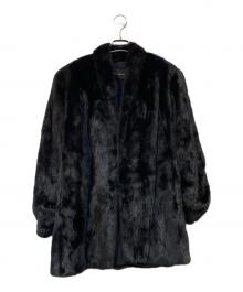 MACK GARRY（マックギャリー）の古着「ファーコート」｜ブラック