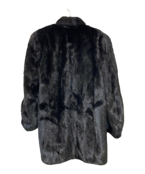 MACK GARRY（マックギャリー）MACK GARRY (マックギャリー) ファーコート ブラック サイズ:15の古着・服飾アイテム