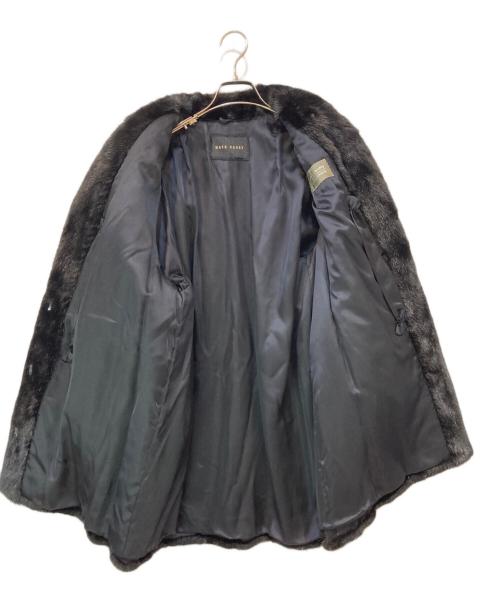 MACK GARRY（マックギャリー）MACK GARRY (マックギャリー) ファーコート ブラック サイズ:15の古着・服飾アイテム