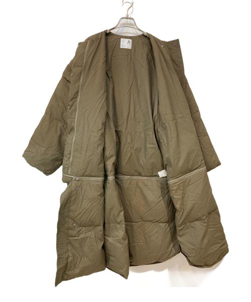 emmi atelier（エミアトリエ）emmi atelier (エミアトリエ) 金子綾 ecoマルチウェイダウン カーキ サイズ:1の古着・服飾アイテム