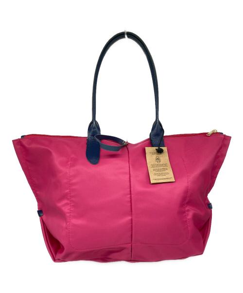 ECCO（エコー）ECCO (エコー) tote go light 　トート・ゴー・ライト　レザートートバッグ ピンク サイズ:なし 未使用品の古着・服飾アイテム