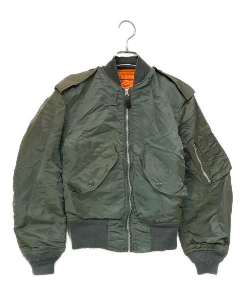 ALPHA（アルファ）ALPHA (アルファ) MA-1ジャケット カーキ サイズ:XSの古着・服飾アイテム