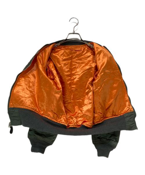 ALPHA（アルファ）ALPHA (アルファ) MA-1ジャケット カーキ サイズ:XSの古着・服飾アイテム