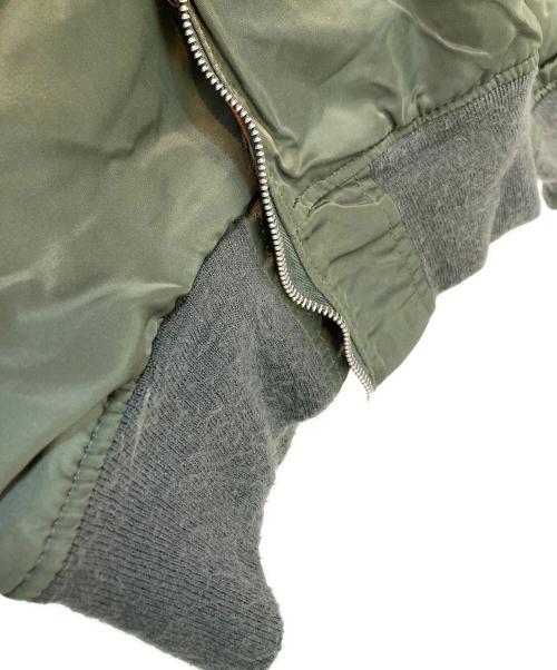 ALPHA（アルファ）ALPHA (アルファ) MA-1ジャケット カーキ サイズ:XSの古着・服飾アイテム