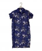 Sun Surf×BEAMS BOYサンサーフ×ビームスボーイ）の古着「ハワイアン シャツワンピース」｜ネイビー