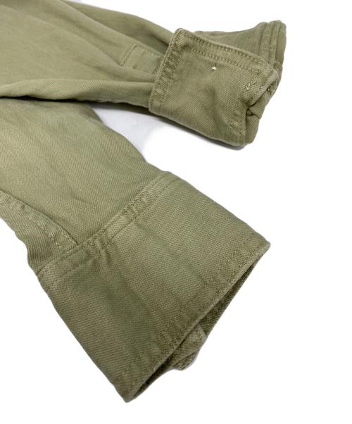 Healthy DENIM（ヘルシーデニム）Healthy DENIM (ヘルシーデニム) Almond デニムシャツ グリーンの古着・服飾アイテム