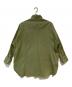 Healthy DENIM (ヘルシーデニム) Almond デニムシャツ グリーン：6000円
