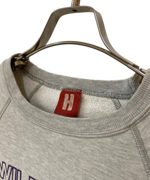 Hysteric Glamour（ヒステリックグラマー）Hysteric Glamour (ヒステリックグラマー) 「WILDCATS」ラグランスウェット グレー サイズ:Ｆreeの古着・服飾アイテム