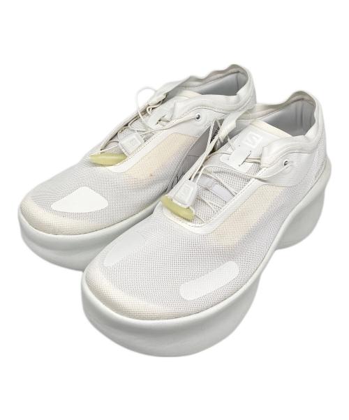 SALOMON（サロモン）SALOMON (サロモン) COMME des GARCONS (コムデギャルソン) SENSE FEEL /センスフィールローカットスニーカー ホワイト サイズ:23.5㎝の古着・服飾アイテム