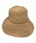 HELEN KAMINSKIヘレンカミンスキー）の古着「ラフィアハット」｜アイボリー