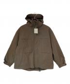 so lemnソレム）の古着「フードブルゾン」｜ブラウン