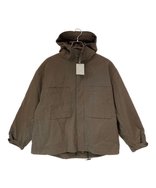 so lemn（ソレム）so lemn (ソレム) フードブルゾン ブラウン サイズ:2の古着・服飾アイテム