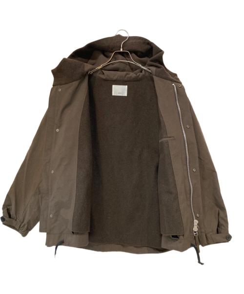 so lemn（ソレム）so lemn (ソレム) フードブルゾン ブラウン サイズ:2の古着・服飾アイテム