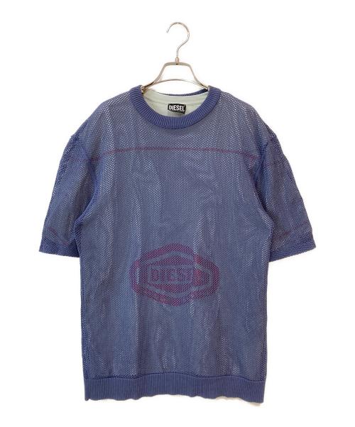 DIESEL（ディーゼル）DIESEL (ディーゼル) レイヤードカットソー ブルー サイズ:L 未使用品の古着・服飾アイテム