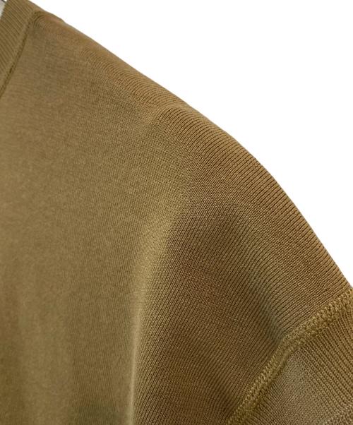 HYKE（ハイク）HYKE (ハイク) シルク混ノースリーブニット グリーン サイズ:1の古着・服飾アイテム