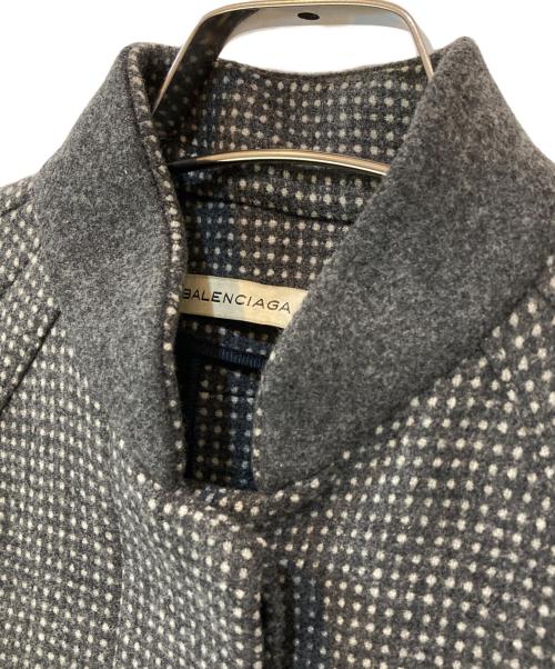 BALENCIAGA（バレンシアガ）BALENCIAGA (バレンシアガ) ニコラ期 Scuba Coat グレー サイズ:34の古着・服飾アイテム
