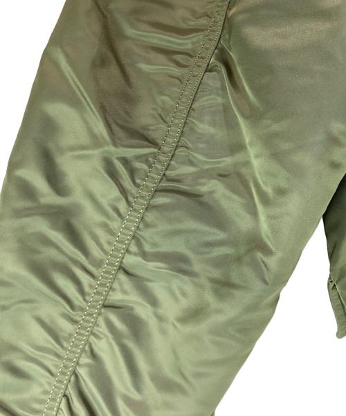 ALPHA（アルファ）ALPHA (アルファ) MA-1 フライトジャケット カーキ サイズ:Sの古着・服飾アイテム