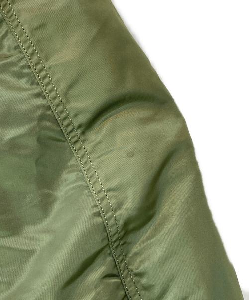 ALPHA（アルファ）ALPHA (アルファ) MA-1 フライトジャケット カーキ サイズ:Sの古着・服飾アイテム