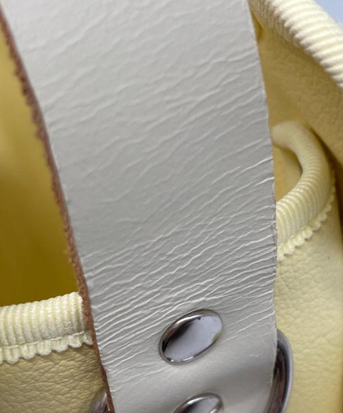 nori enomoto（ノリ エノモト）nori enomoto (ノリ エノモト) Mardi matin / チェーンショルダーバッグ レモンイエローの古着・服飾アイテム