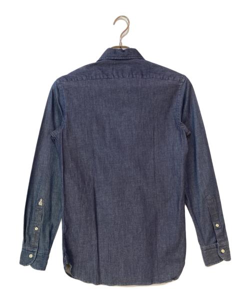 GUY ROVER（ギローバー）GUY ROVER (ギローバー) SHIPS (シップス) デニムシャツ ネイビー サイズ:S 未使用品の古着・服飾アイテム