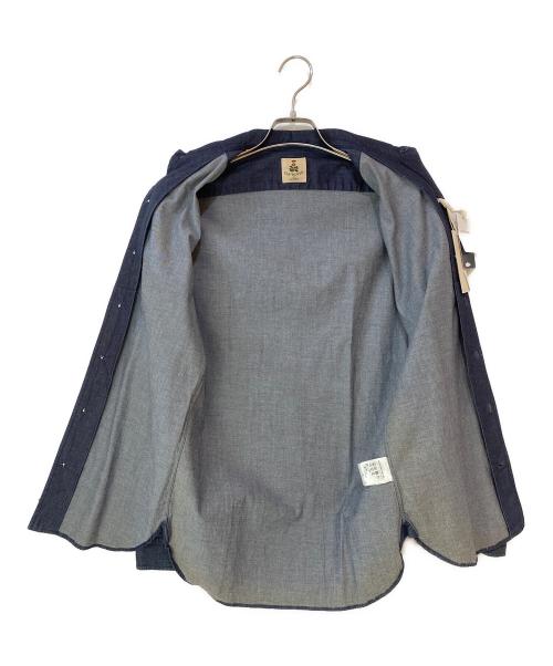 GUY ROVER（ギローバー）GUY ROVER (ギローバー) SHIPS (シップス) デニムシャツ ネイビー サイズ:S 未使用品の古着・服飾アイテム