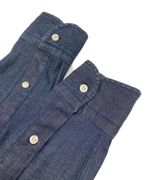 GUY ROVER（ギローバー）GUY ROVER (ギローバー) SHIPS (シップス) デニムシャツ ネイビー サイズ:S 未使用品の古着・服飾アイテム