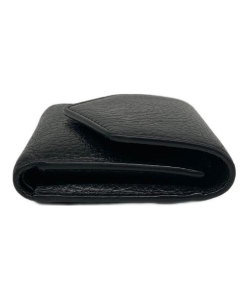 Maison Margiela（メゾンマルジェラ）Maison Margiela (メゾンマルジェラ) ENVELOPE WALLET 3つ折り財布 ブラックの古着・服飾アイテム