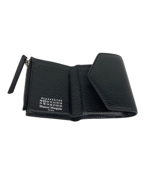 Maison Margiela（メゾンマルジェラ）Maison Margiela (メゾンマルジェラ) ENVELOPE WALLET 3つ折り財布 ブラックの古着・服飾アイテム