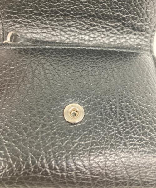 Maison Margiela（メゾンマルジェラ）Maison Margiela (メゾンマルジェラ) ENVELOPE WALLET 3つ折り財布 ブラックの古着・服飾アイテム