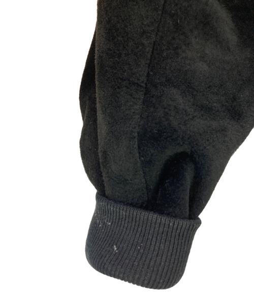 JUN MEN（ジュンメン）JUN MEN (ジュンメン) レザー中綿ブルゾン ブラック サイズ:Mの古着・服飾アイテム