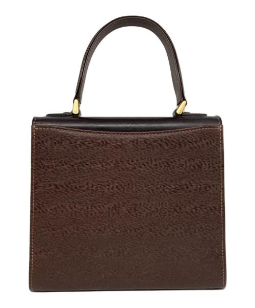 Burberry's（バーバリー）Burberry's (バーバリー) 裏ノバチェック ハンドバッグ ブラウンの古着・服飾アイテム