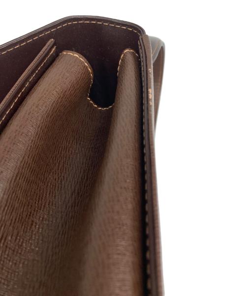 Burberry's（バーバリー）Burberry's (バーバリー) 裏ノバチェック ハンドバッグ ブラウンの古着・服飾アイテム